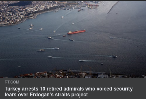 Pensionerade Amiraler Anhållna I Turkiet