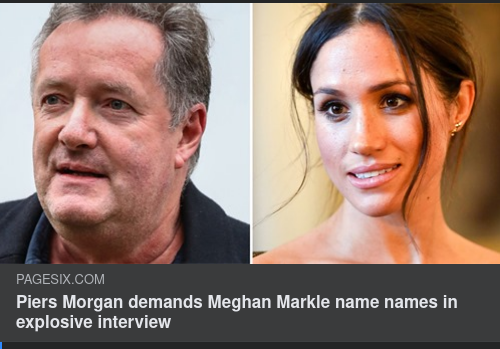 Piers & Meghan