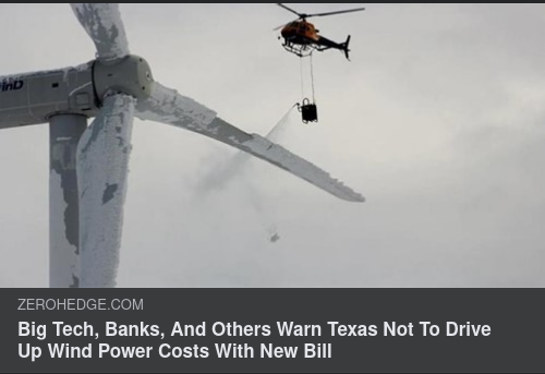 Texas & Vindkraftskostnader