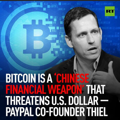 Thiel, Bitcoin & Kina