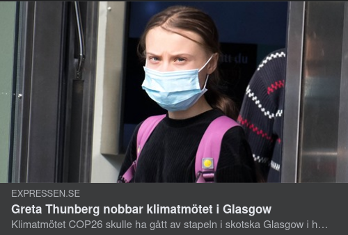 Gretanobbat Klimatmöte