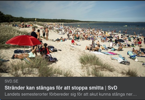 Strandnerstängningsmöjlighet