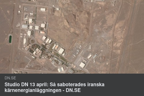 Sabotaget Mot Irans Kärnenergianläggning