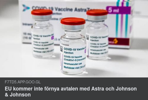 Inget Vaccinkontraktsförnyande