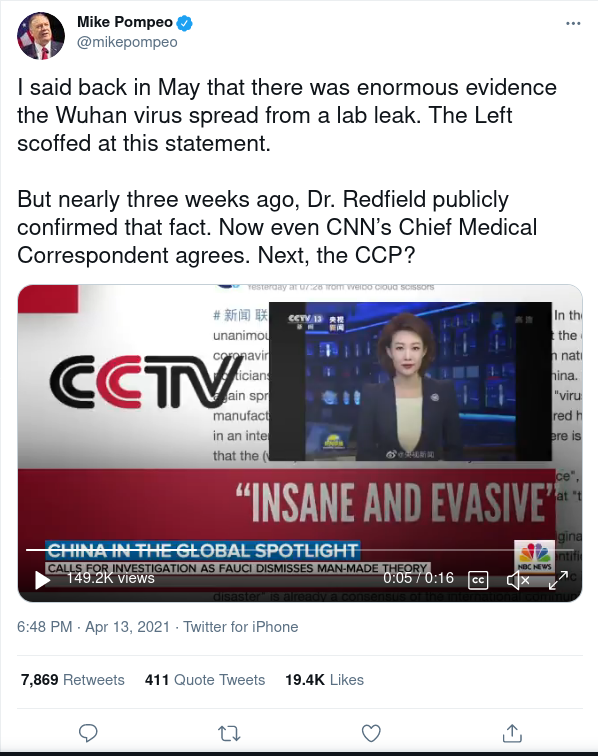 CNN & Wuhanlabbläcka