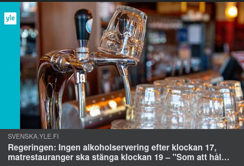 Finska Restriktioner