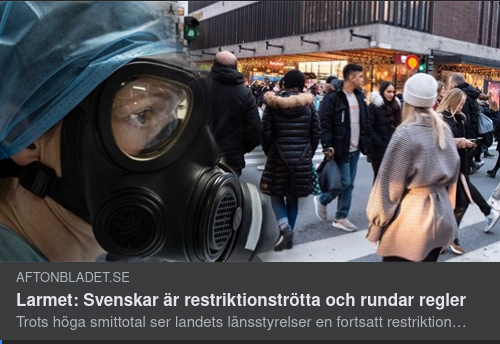 Restriktionströtta & Regelrundande Svenskar