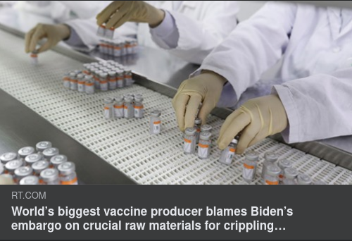 Råvarubrist För AstraZenecas Indiska Vaccintillverkare