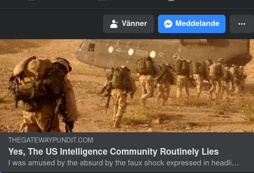 Rutinljugande Underrättelsetjänst