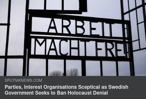 Skeptiskt Till Förintelseförnekningskriminalisering