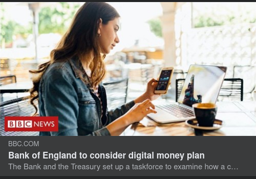 BoE & Digital Valuta