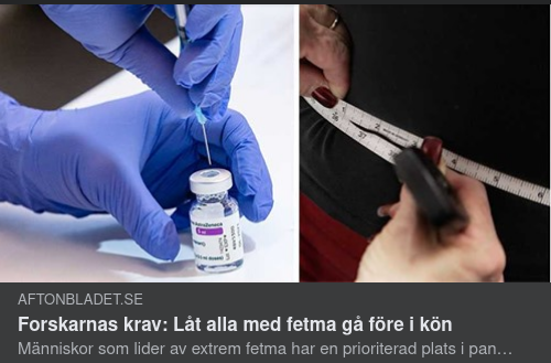 Covidiotiproblemfokusering