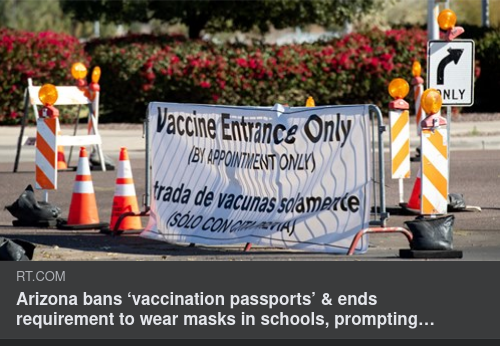 Arizona Stoppar Vaccinpass