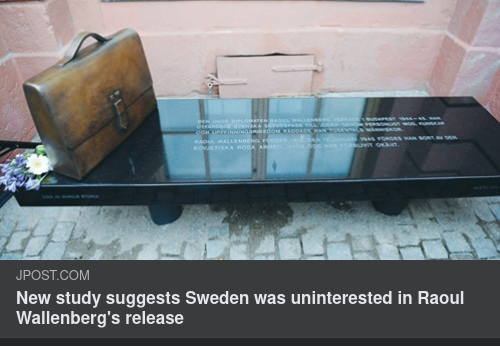 Svenskt Ointresse Av Raoul Wallenbergs Frisläppande