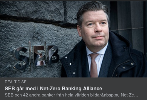 Netto-Nollande Klimatengagerad Finanssektor