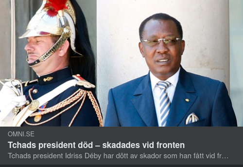 Presidentdöd I Tchad