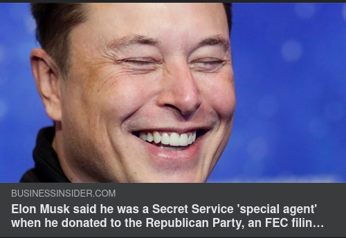 Musk & US Secret Service