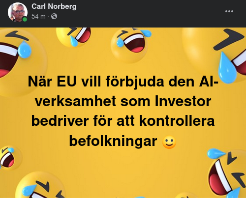 Befolkningskontrollerande AI-Verksamhet & EU