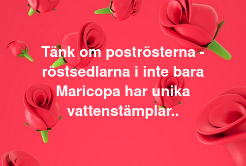 Allmänt Vattenstämplat