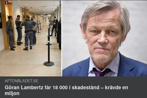 Lambertz Skadestånd