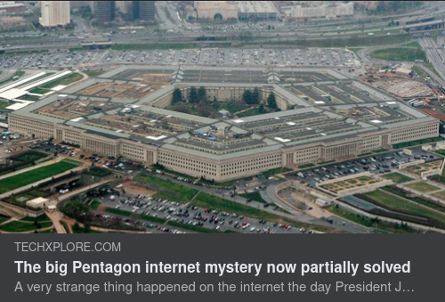 Pentagon & Internet