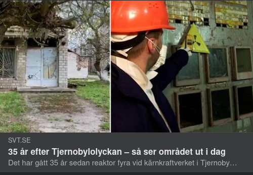 35 År Efter Tjernobylolyckan