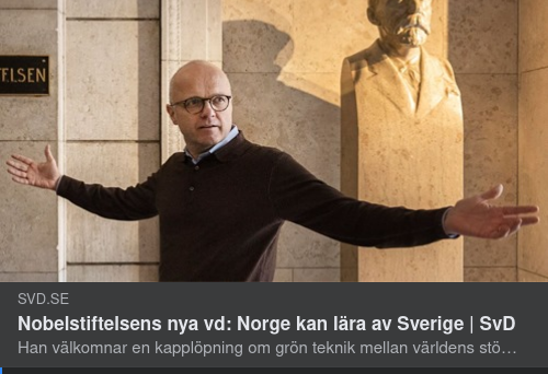 Nobelstiftelsen & Klimatet