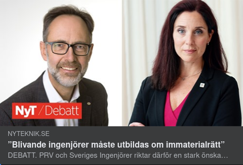 Stark Immaterialrättsutbildningsönskan