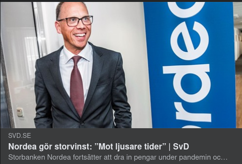 Storvinst För Nordea