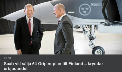 SAAB Kryddar Finlandserbjudande