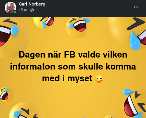 Mysinformationsväljande FB