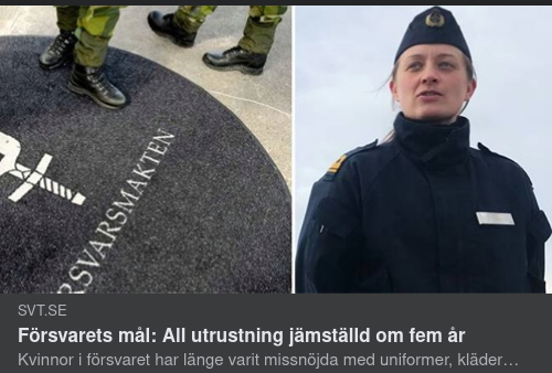 Militäriskt Jämställd Eller Lika Behandlad