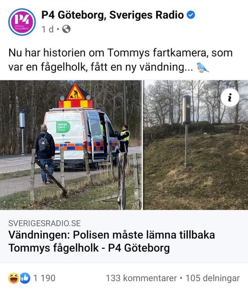 Fartkamerafågelholk