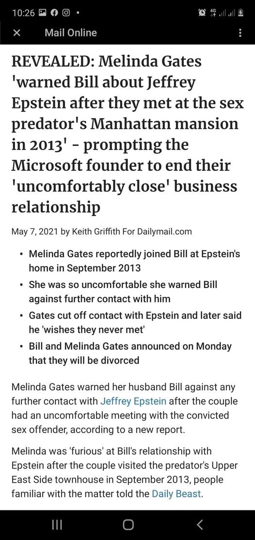 Melinda, Bill & Jeffrey