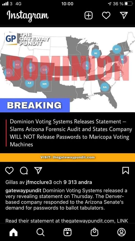 Inget Lösenord Från Dominion