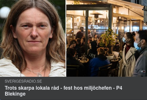 Miljöchefsfest Trots Skarpa Råd