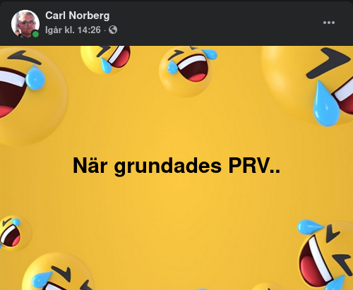 PRV Grundades När?..