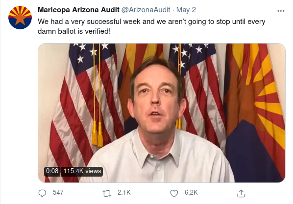 Nöjd Valchef I Maricopa County