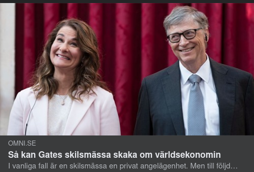 Världsekonomiska Skilsmässokonsekvenser