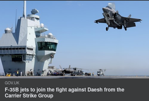 F-35B Mot Daesh