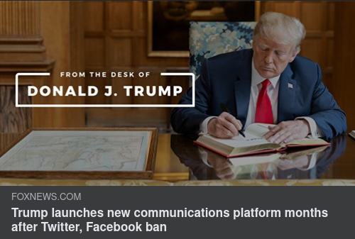 Trumps Kommunikationsplattform