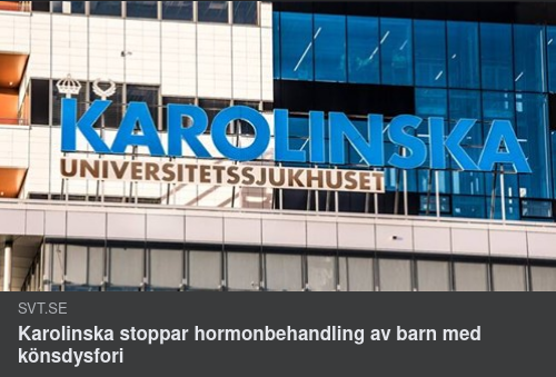 Karolinska Stoppar Hormonbehandling Av Barn Med Könsdysfori