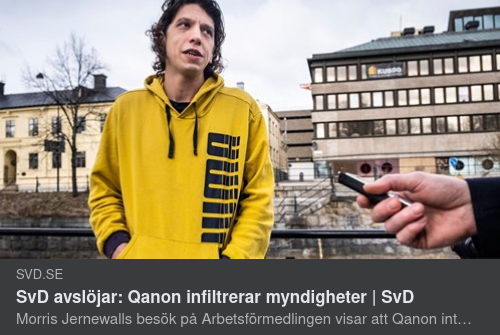 SÄPO Varnar För Qanons Frammarsch