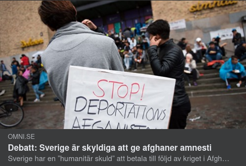 Informationsdöljande Afghanistanamnesti