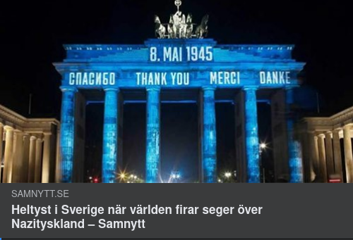 Svensk Tystnad & Nazitysklands Förlust