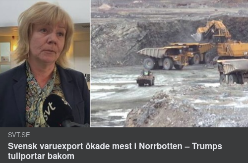 Norrbotten Ökar Varuexport
