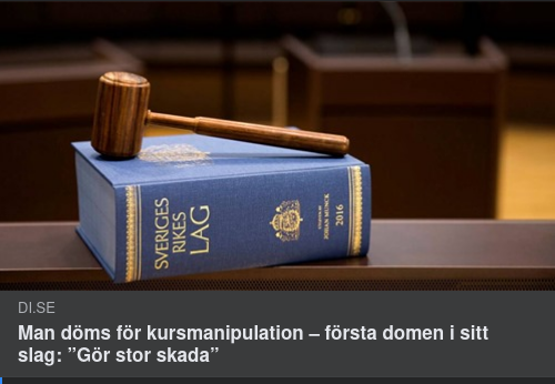 Förstagångsdom För Det Svenska Rättssystemet