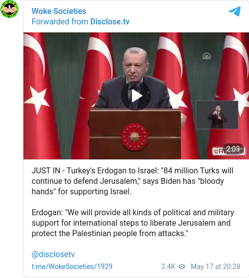 Turkiet, Jerusalem & Palestina