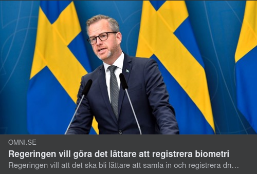 Regeringsönskan Om Lättare Biometriregistrering