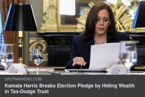 Kamala Bryter Vallöfte & Gömmer Sin Ekonomi